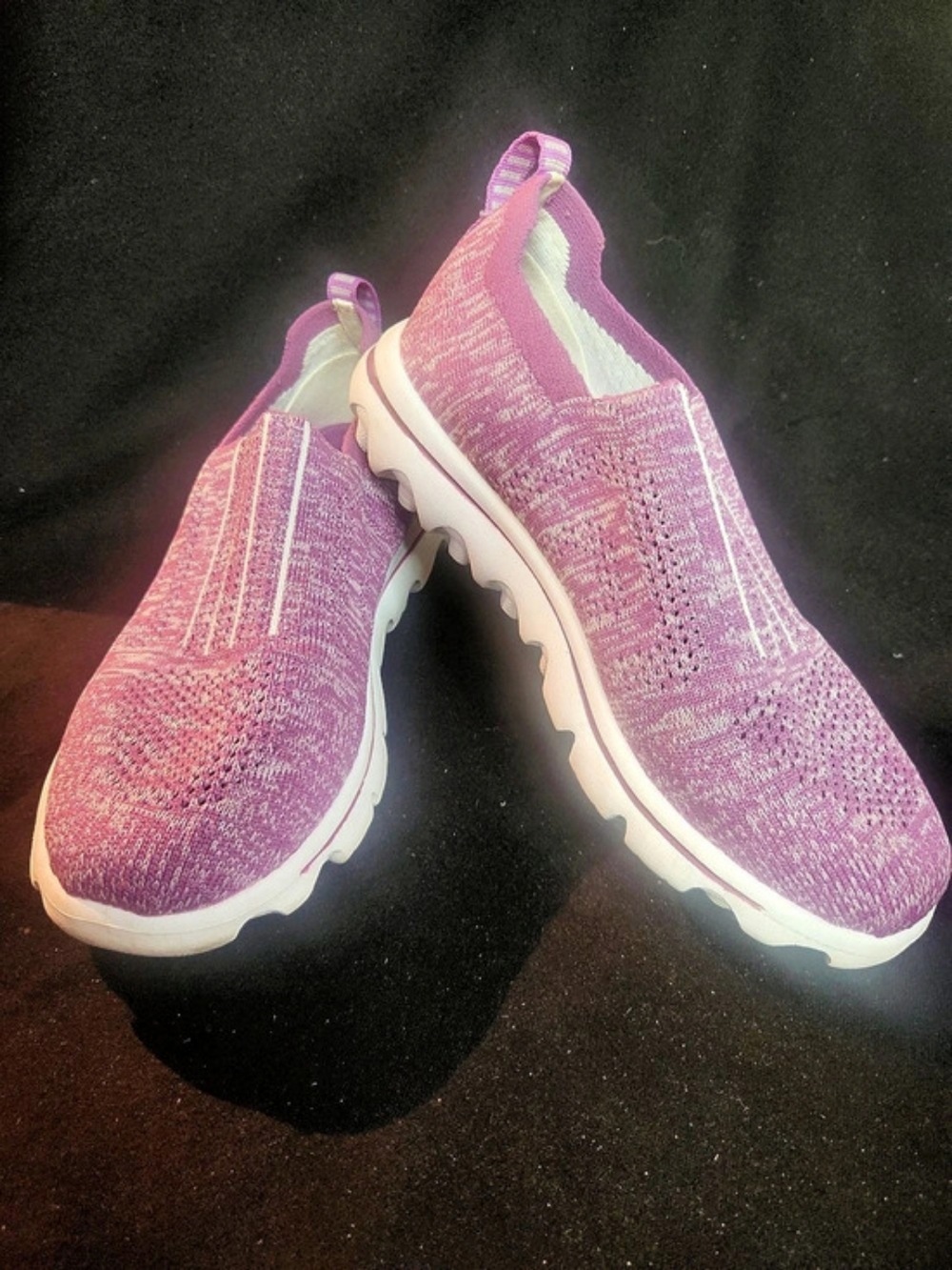 #474 Ryka WAT024M Purple & White Sneakers US 6 2E